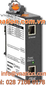AC/DC power supply / DIN rail / redundant / Power over Ethernet