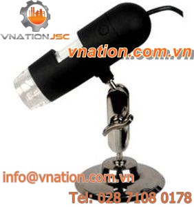 opto-digital microscope / for analysis / USB / LED illumination