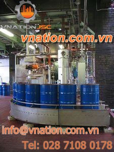 drum filler / automatic / weight / for pasty products