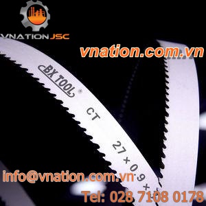 bandsaw blade / carbide / for metal