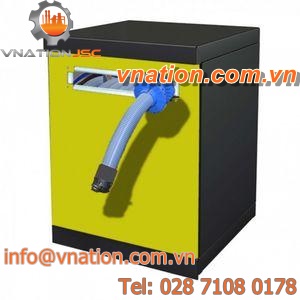 storage cabinet / free-standing / metal / for reels