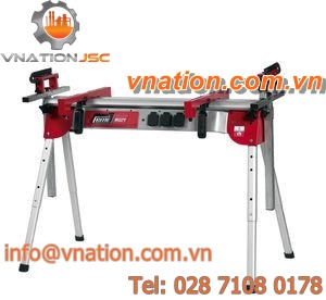 aluminum workbench / monobloc / compact / mobile