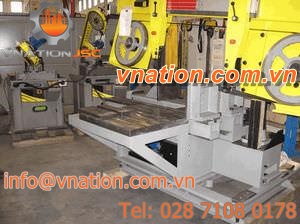 band saw / for pipes / with V vice / horizontal