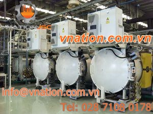 low-pressure carburizing furnace / rotary retort / gas-fired / vacuum
