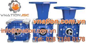 bevel gear reducer / right-angle / compact / for motor coupling