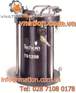 pressure tank / distribution / polyethylene / vertical