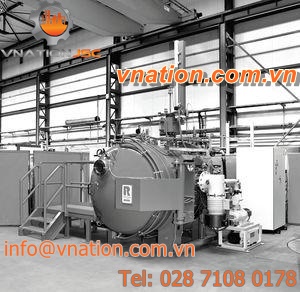 melting furnace / rotary retort / induction / vacuum