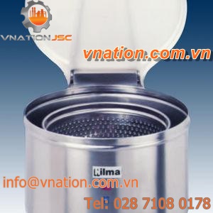 fluidized bed dryer / cleaning / for the food industry / stainless steel