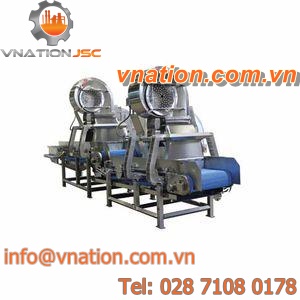 vacuum dewatering system / for fruit / for the food industry / for vegetables