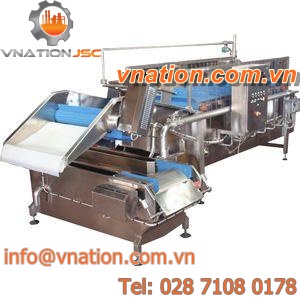 fruit tank / washing / with filter