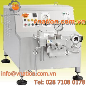 the food industry homogenizer / for milk / multi-stage / for liquids