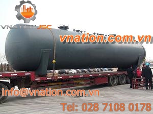 storage vessel / for liquid / pressure / for air