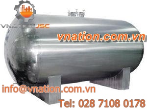 storage tank / pressure / stainless steel / carbon steel
