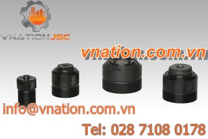 hydraulic cylinder / clamping / hollow-plunger / threaded