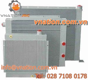 compressed air cooler / oil / for screw compressors