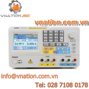 AC/DC power supply / tabletop / programmable / laboratory