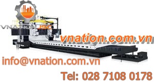 flat grinding machine / CNC / notching / double-column