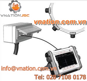 wall thickness gauge / pipe / ultrasonic / stationary