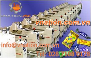 confectionery product counting machine and cartoner