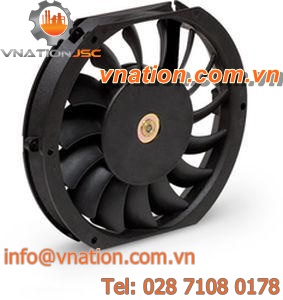 axial fan / cooling / low-noise / AC