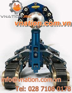 tracked inspection crawler / for corrosion control / for pipes