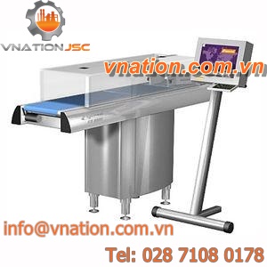 packaging checkweigher / with belt conveyor / with touchscreen controls