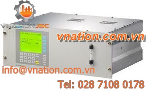 process gas analyzer / food / oxygen / flow