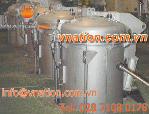 discontinuous dyeing machine / textile / adjustable