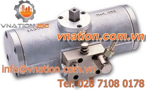 surface treatment agitator / anchor type / horizontal / pneumatic