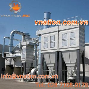 dry filtration unit / modular / for air