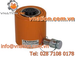 hydraulic cylinder / telescopic / single-acting load-return / standard