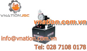 air-driven hydraulic power unit / stationary