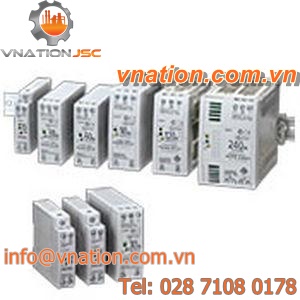 AC/DC power supply / with power factor correction (PFC) / DIN rail / CE