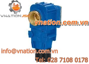 compression fitting / elbow / for plastic pipe / universal