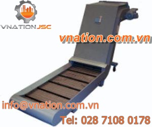 belt conveyor / hinge belt / chip / horizontal