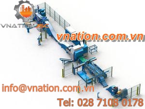 hydraulic punching center / CNC / automatic / sheet metal