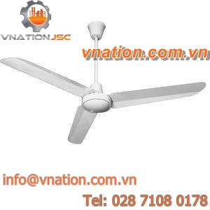ceiling-mounted fan / axial / for air circulation / recirculation