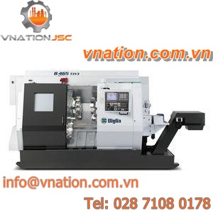 CNC lathe / 2-axis / Y-axis / double-turret