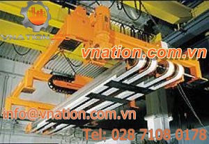 magnetic stacker / for sheet metal