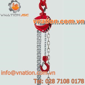 electric chain hoist / compact / heavy-duty