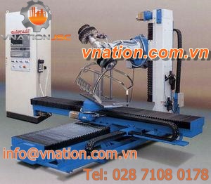 flexible grinding machine / CNC / polishing / for large parts
