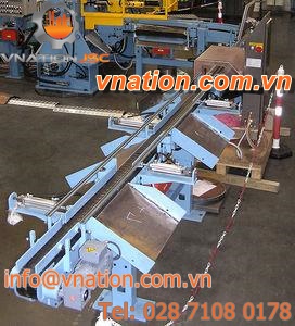 horizontal conveyor / transport / articulated chain