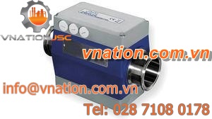 electromagnetic flow transmitter / for liquids / for the food industry