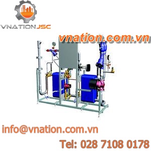 plate heat exchanger / copper / compact