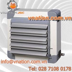 gas air heater / electric / wall-mounted / for commercial buildings