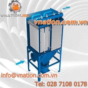 cartridge dust collector / pulse-jet backflow / self-cleaning / modular