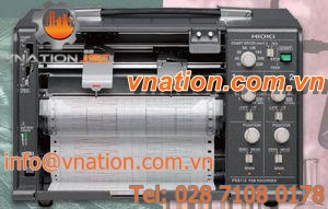 continuous-trace chart recorder / strip chart