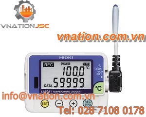 temperature data-logger / programmable / wireless / with screen