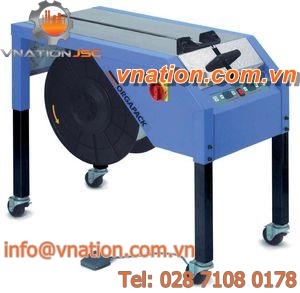 mobile strapping machine / semi-automatic