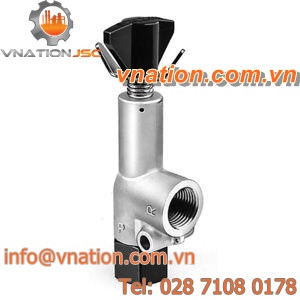 poppet pressure relief valve / spring
